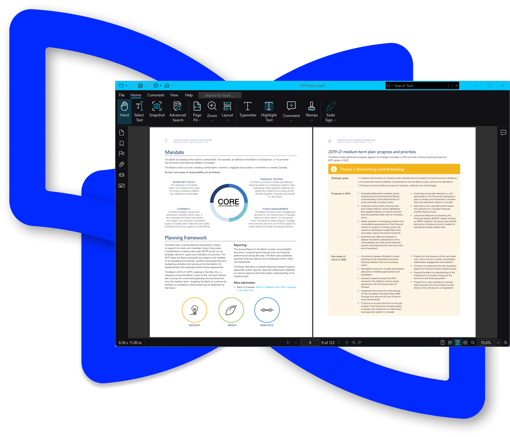 Abra, navegue, destaque e leia PDFs gratuitamente