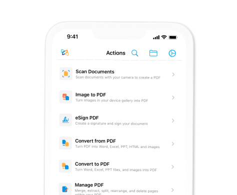 Seamlessly convert and scan documents on iOS and Android with Xodo Mobile