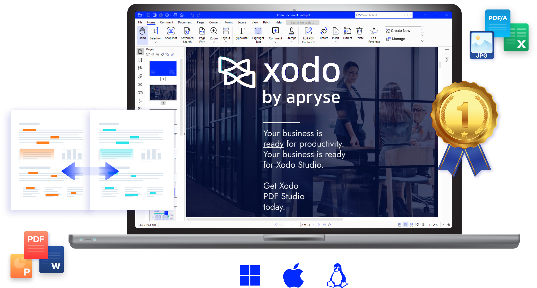 La meilleure alternative à Adobe Acrobat Pro